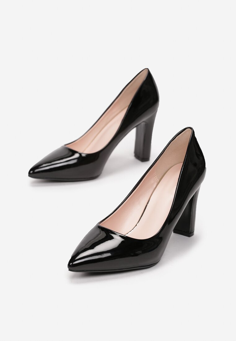 Décolleté in vernice Devina nero