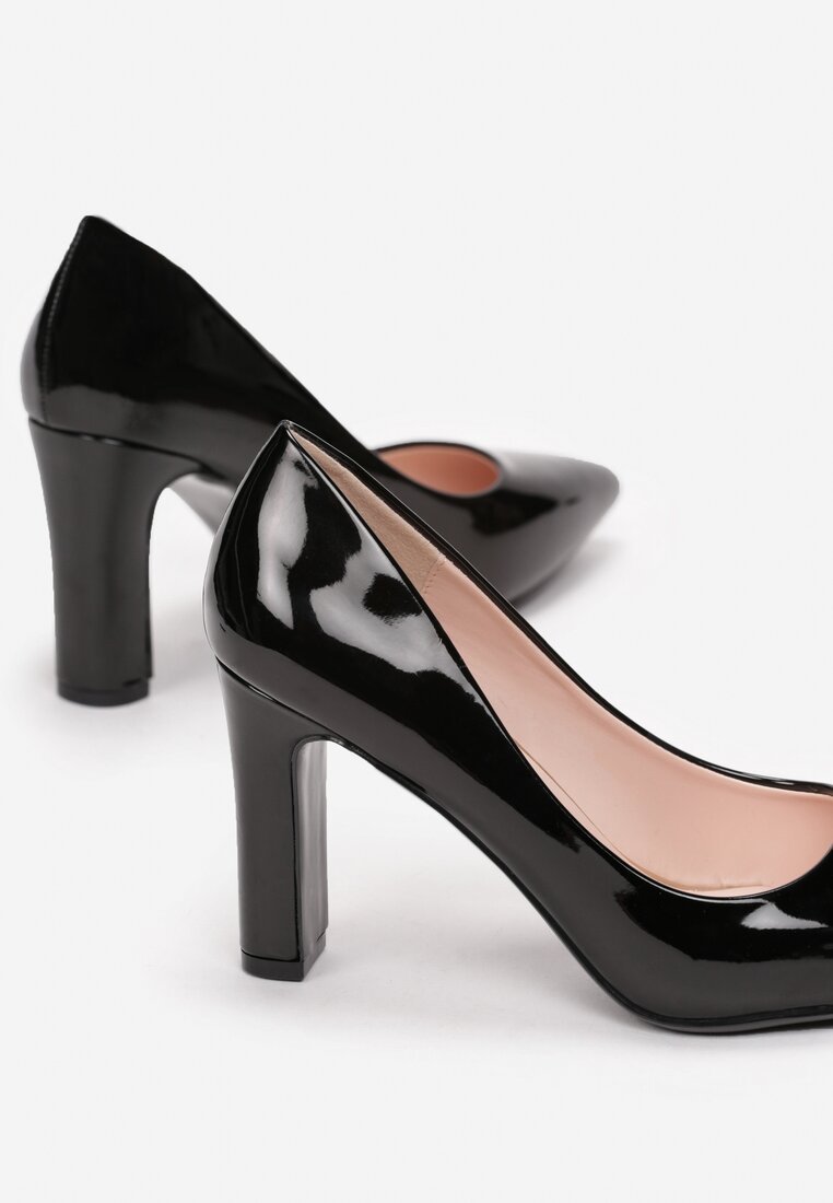 Décolleté in vernice Devina nero