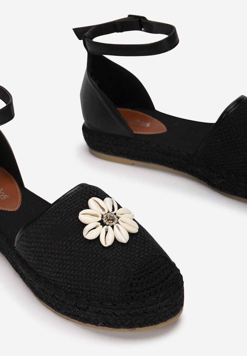 Espadrillas donna Taldora nero