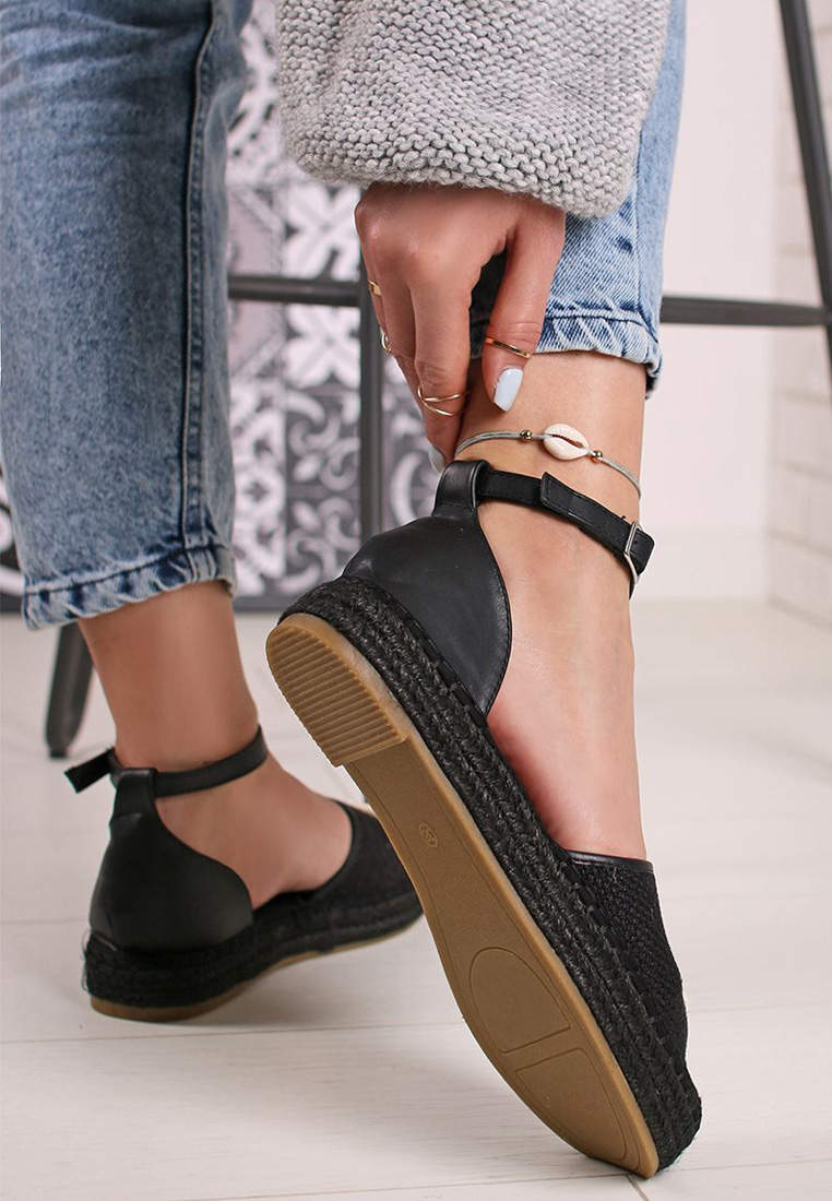 Espadrillas donna Taldora nero
