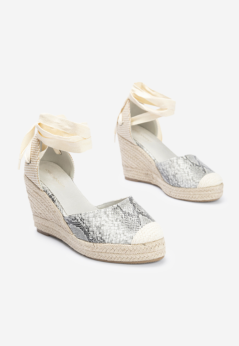 Zeppe estive grigio Vilena