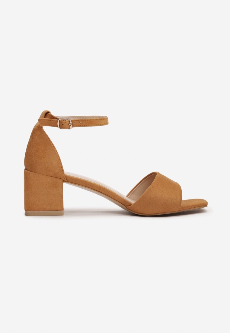 Sandali con tacchetto Adriema Camel