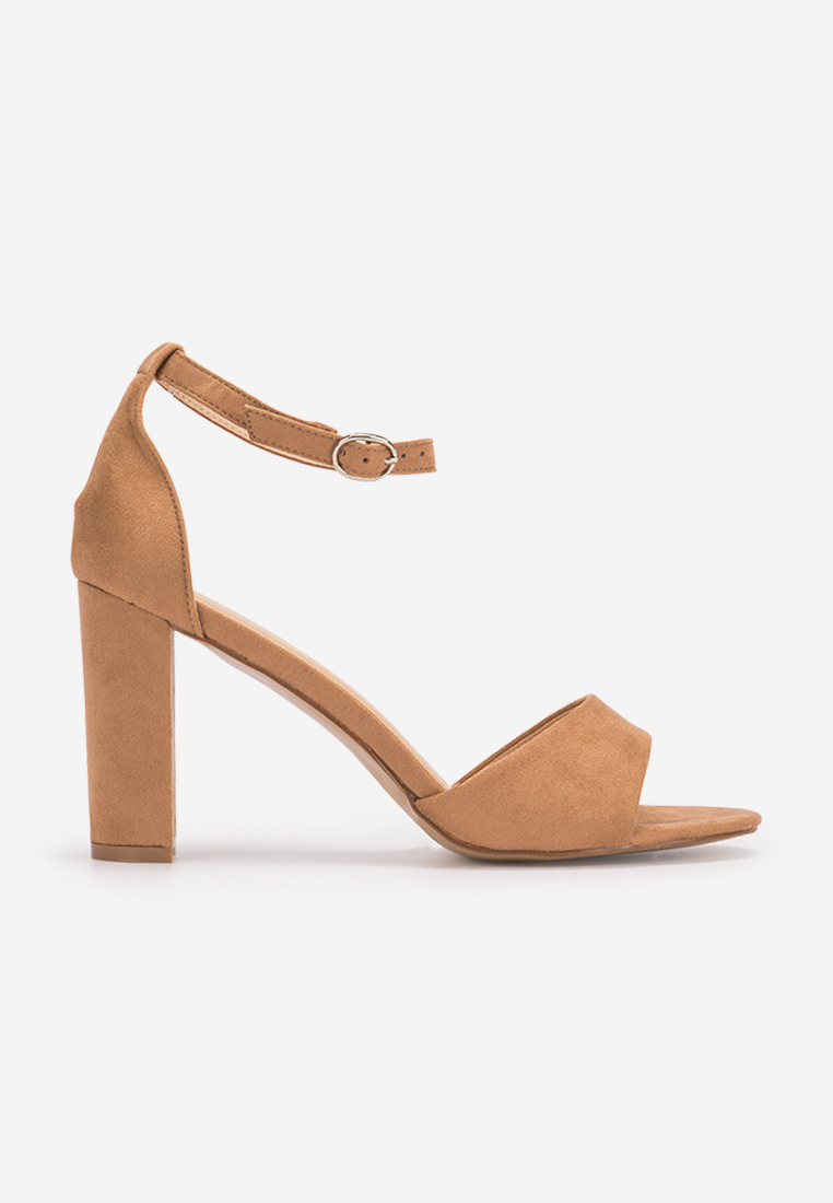 Sandali con tacchetto Corinne Camel