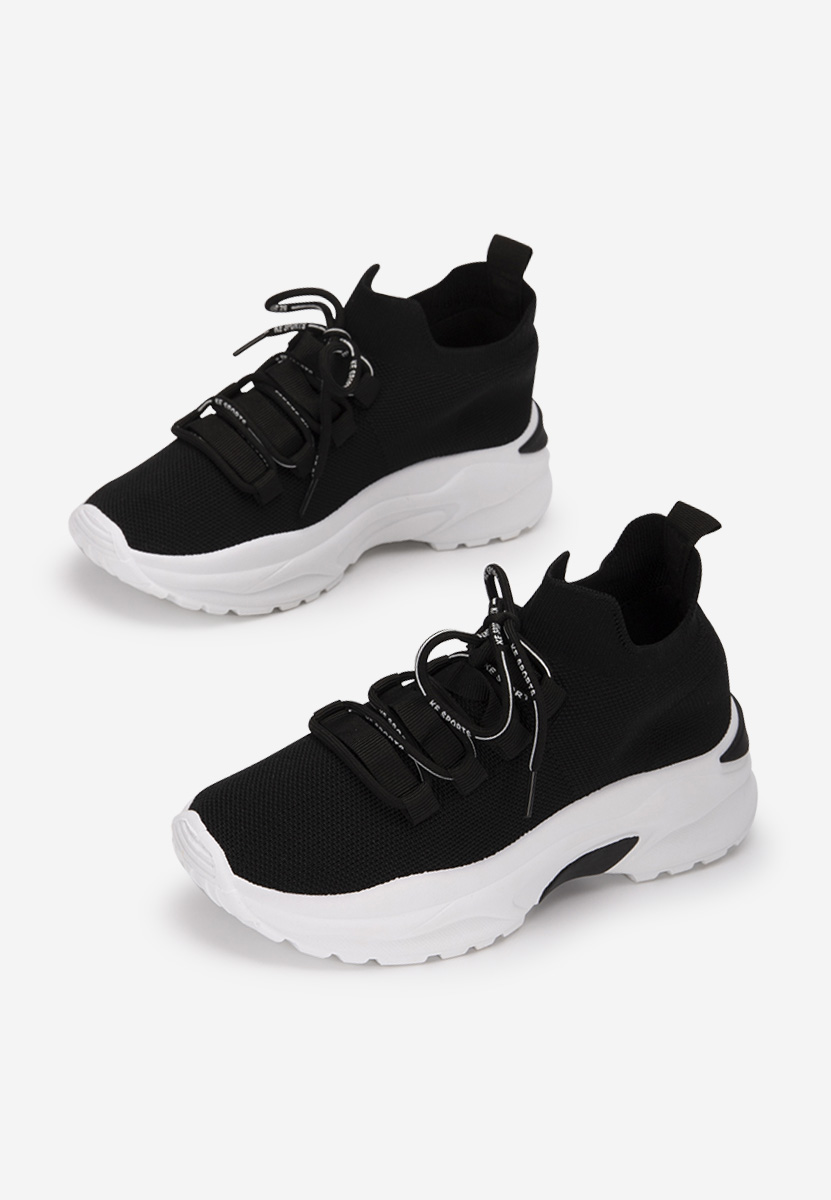 Sneakers donna nero Aveline