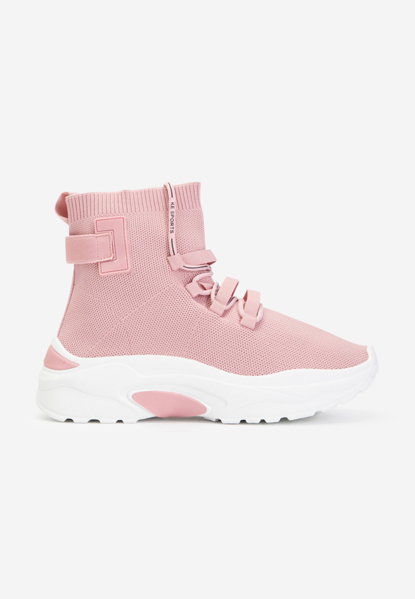 Sneakers donna alte rosa Loving