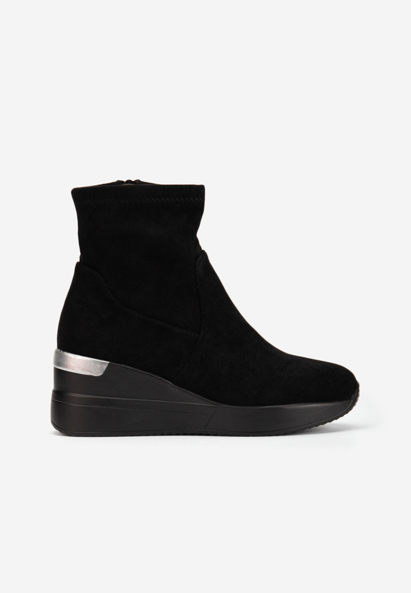 Sneakers con zeppa nero Torino