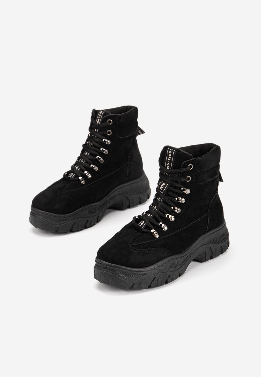 Sneakers donna alte nero Onisa