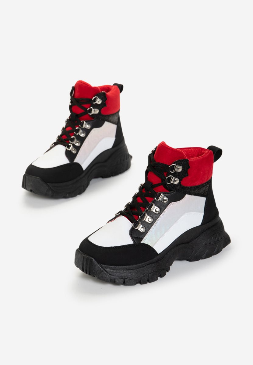 Sneakers donna alte colorate Livy