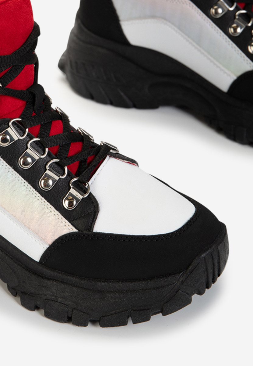 Sneakers donna alte colorate Livy