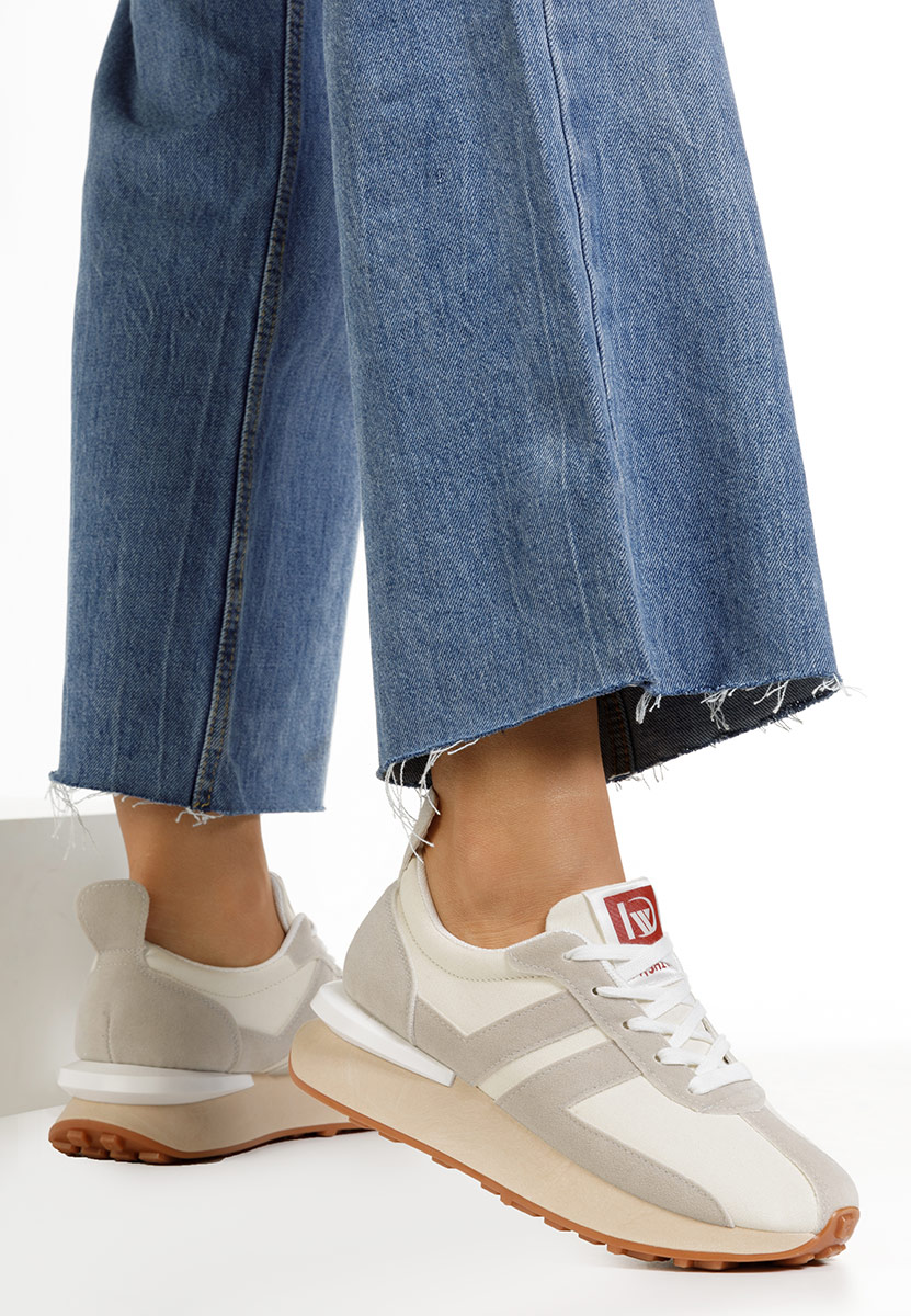 Sneakers donna beige Pueblo
