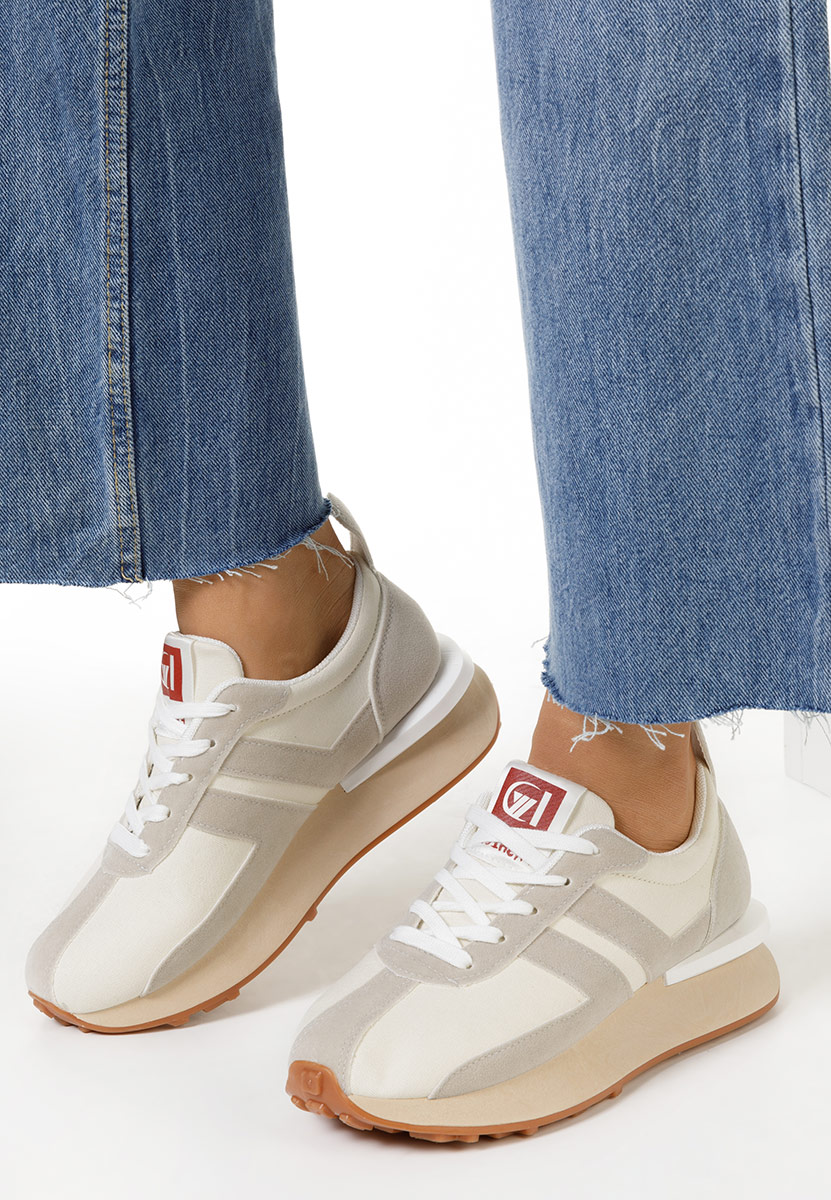 Sneakers donna beige Pueblo