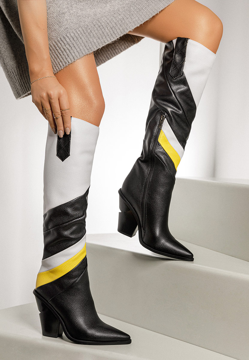 Stivali alti donna Marchena colorate