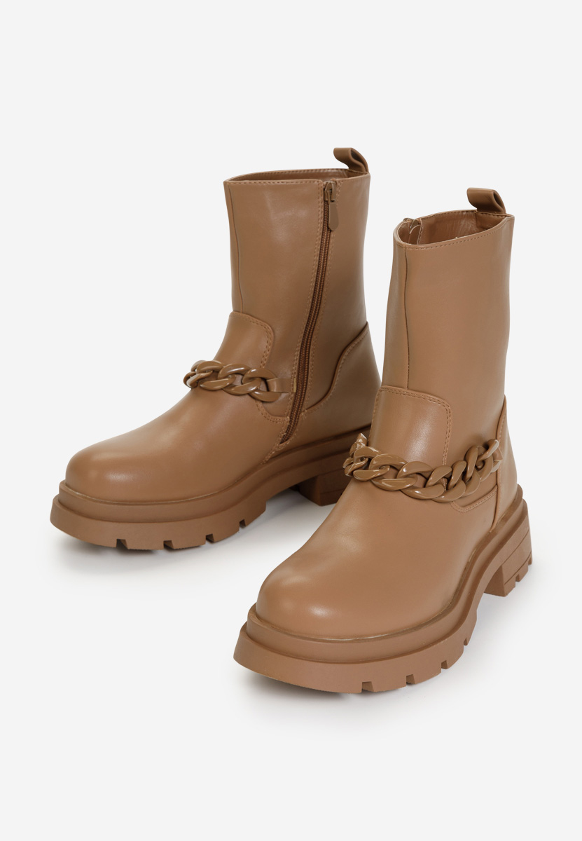 Stivaletti donna Marrone Amonda