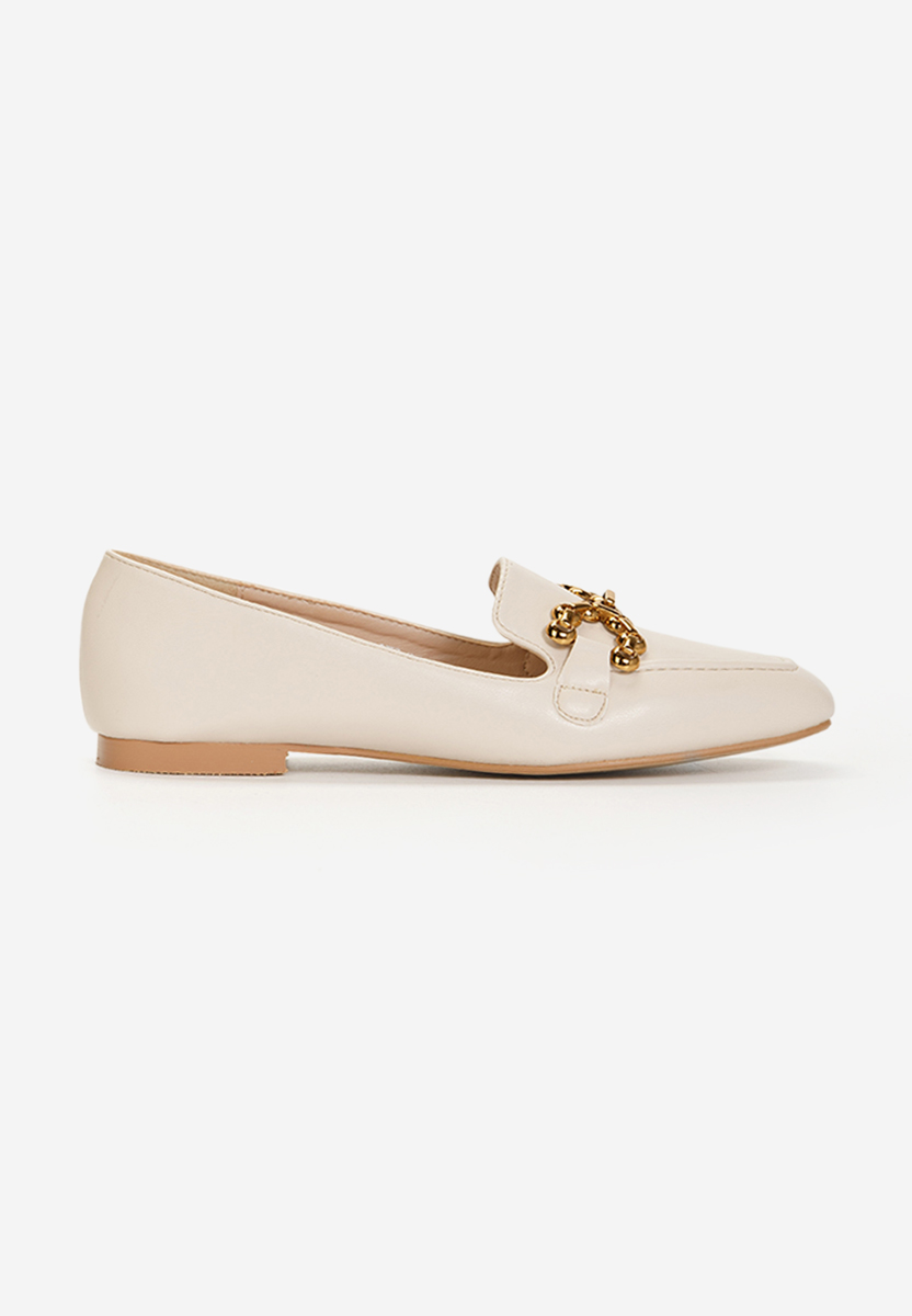 Mocassini donna eleganti Galaia beige