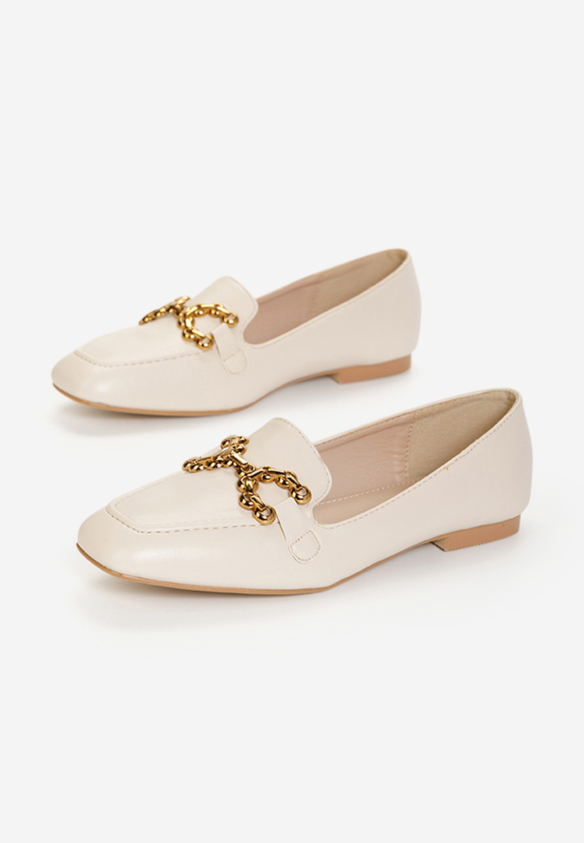 Mocassini donna eleganti Galaia beige