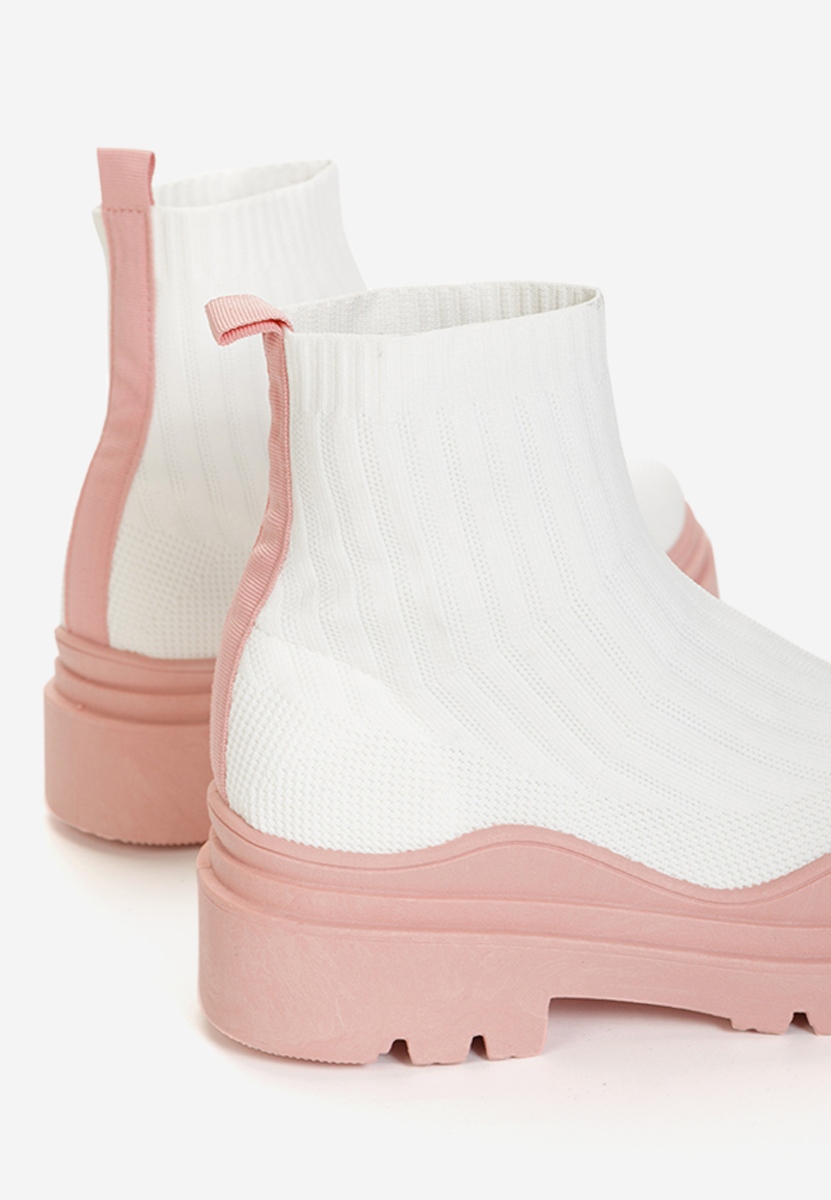 Sneakers donna alte rosa Brinley V2