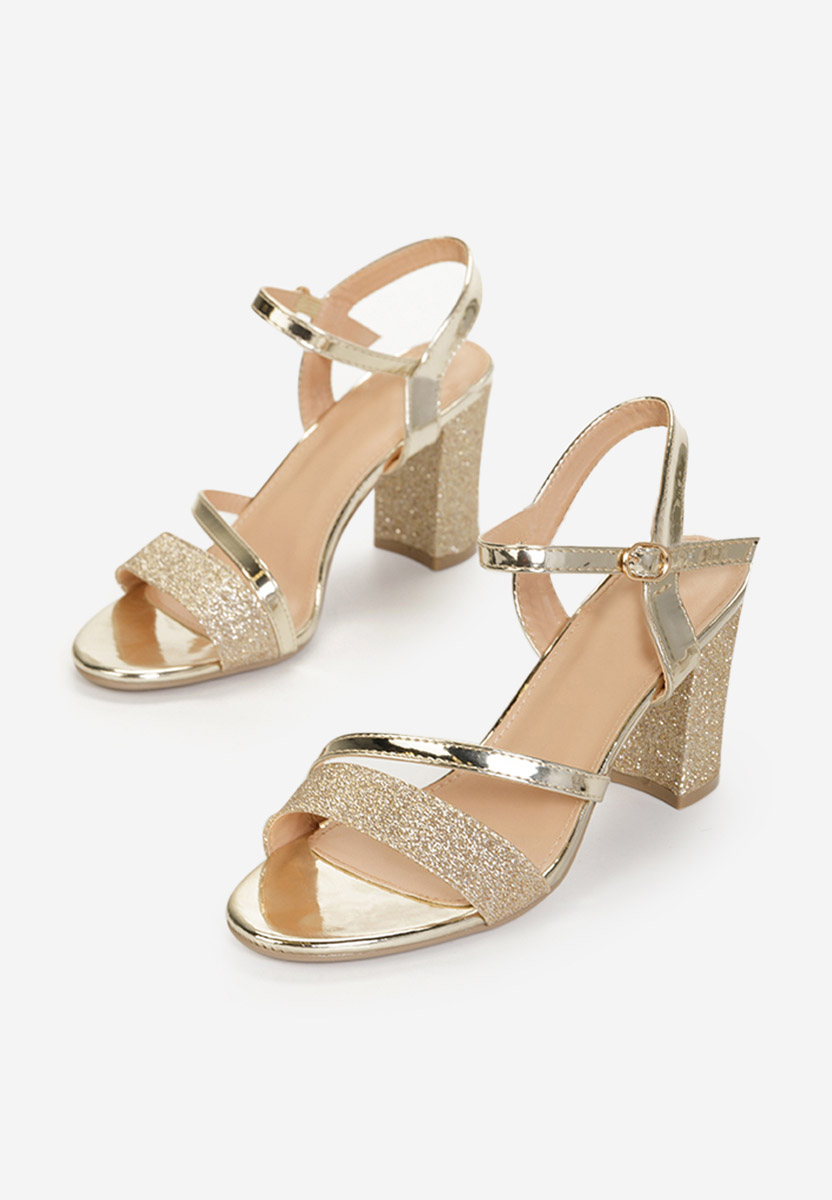 Sandali eleganti da cerimonia Alonza oro