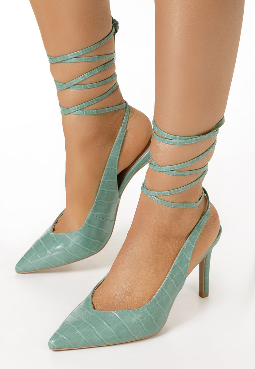 Décolleté Slingback Laila verdi Décolleté Slingback Laila verdi
