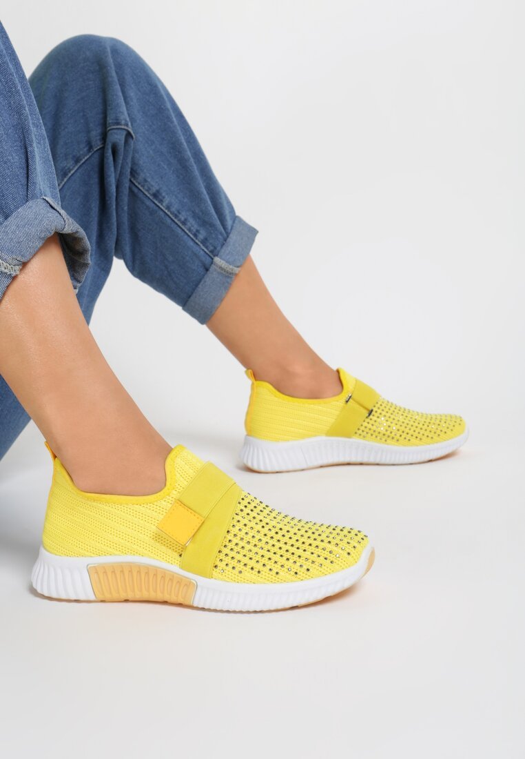 Scarpe sportive donna gialli Limana