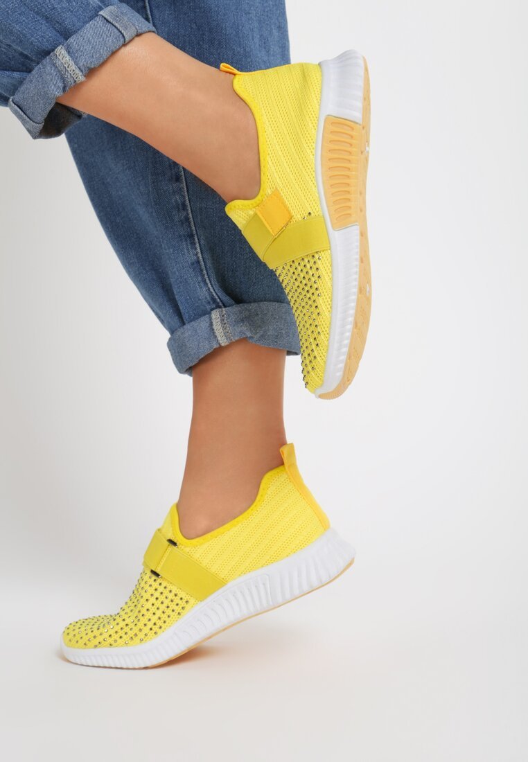 Scarpe sportive donna gialli Limana