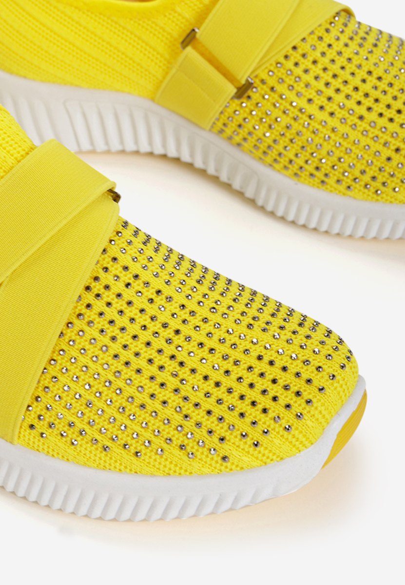 Scarpe sportive donna gialli Limana