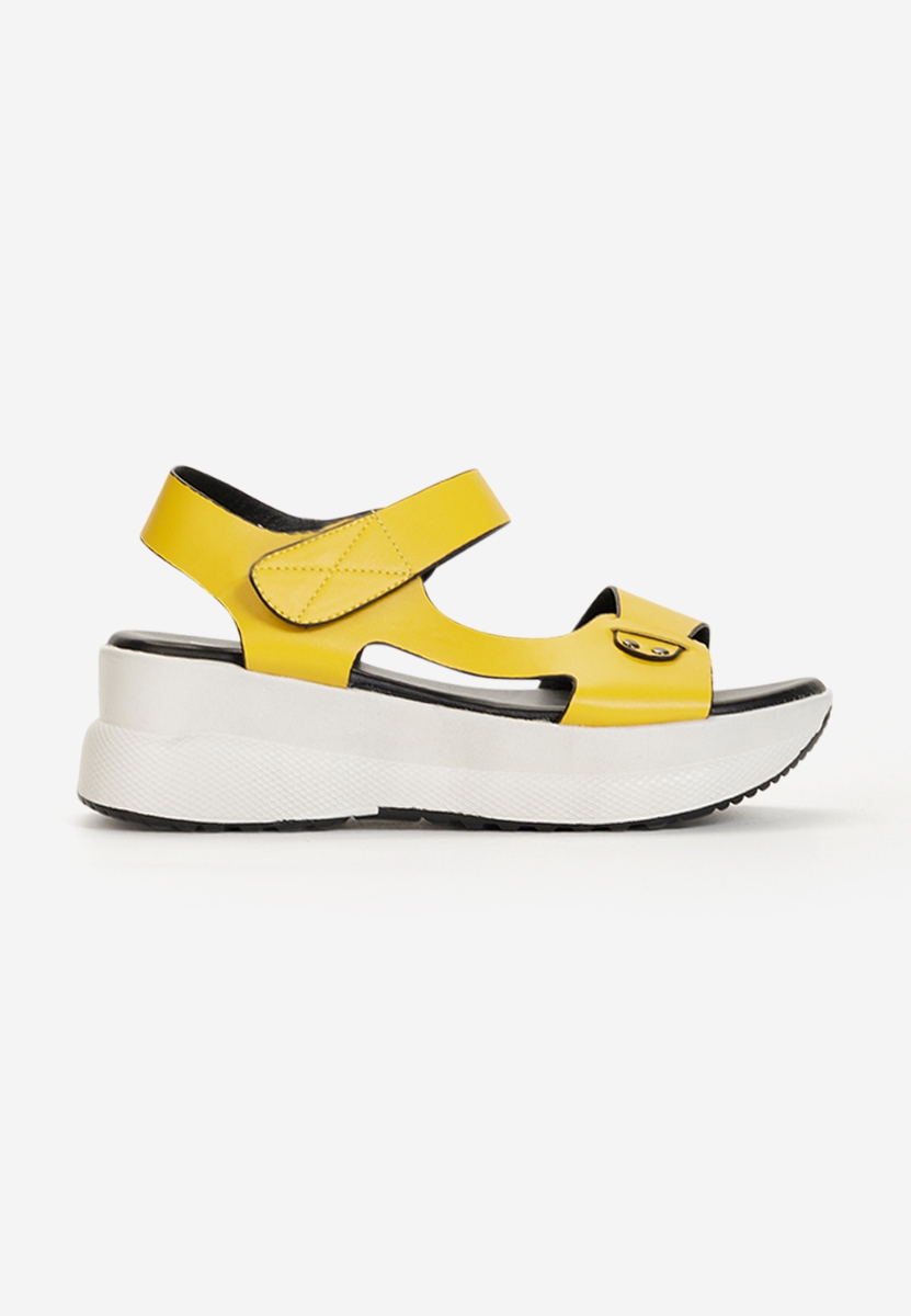 Sandali platform Blueberry gialle Sandali platform Blueberry gialle