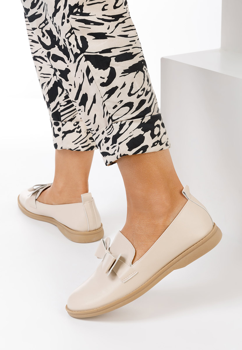 Mocassini da donna Andeva Beige