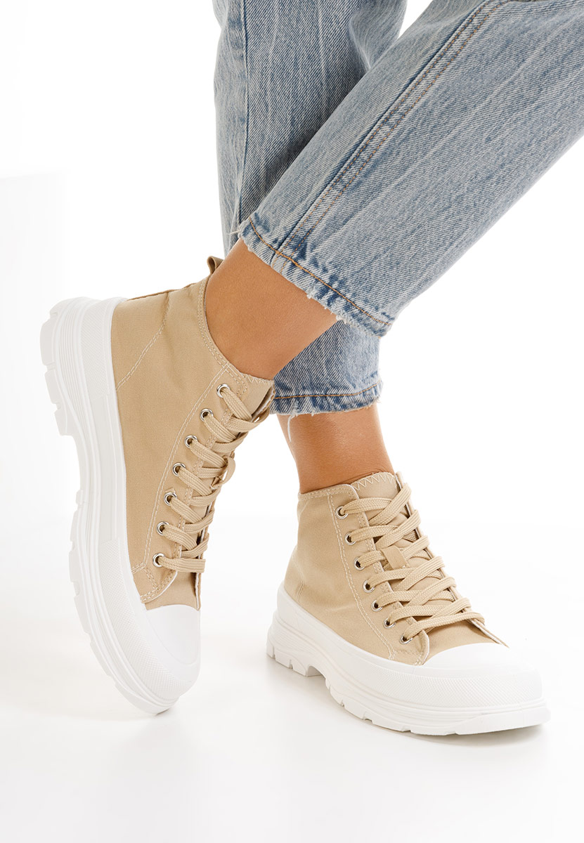 Scarpe da ginnastica High-Top Lanez Kaki