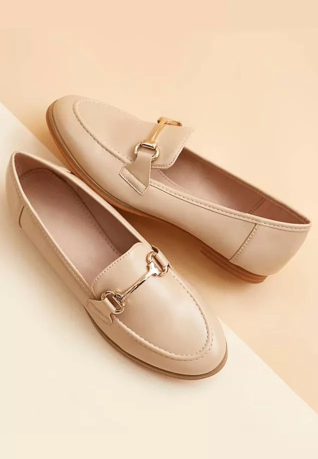 Mocassini da donna Casica beige