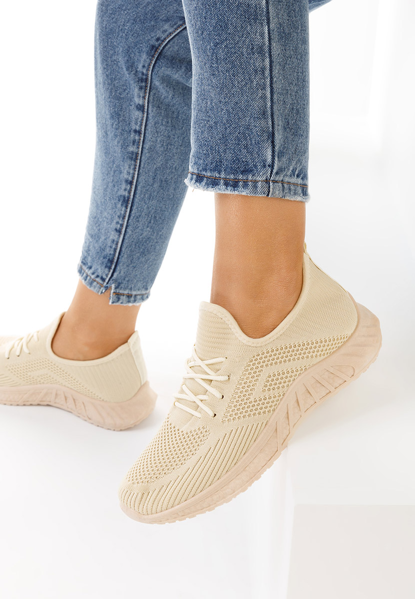 Scarpe sportive donna Runner Beige