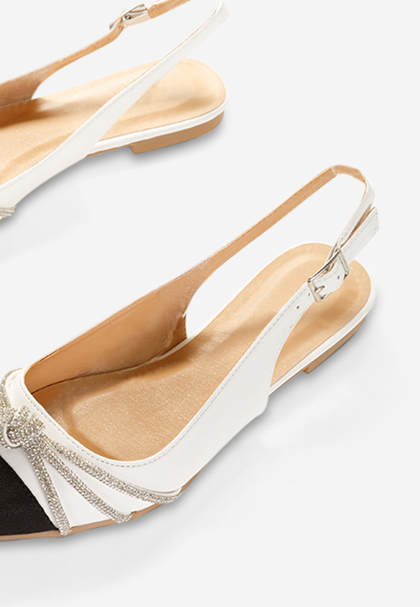 Ballerine eleganti Bianchi Donka