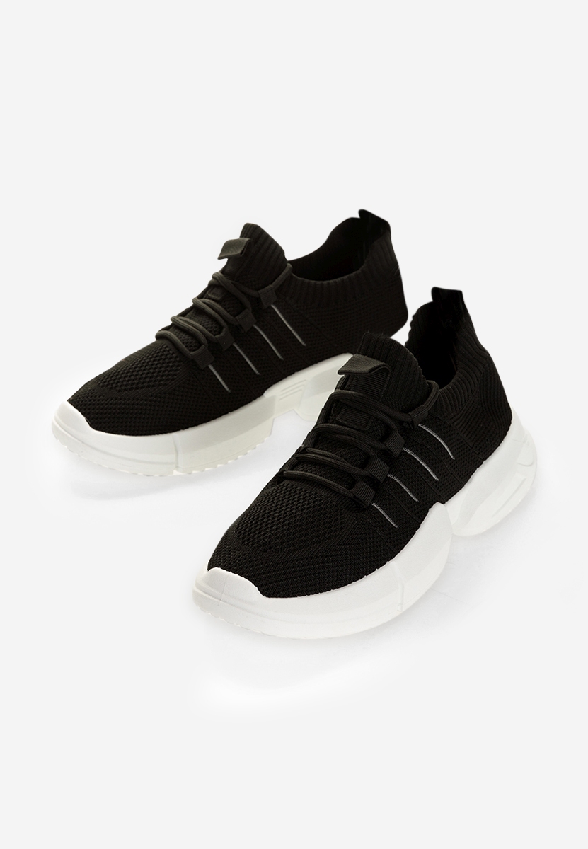 Sneakers donna nero Shaida