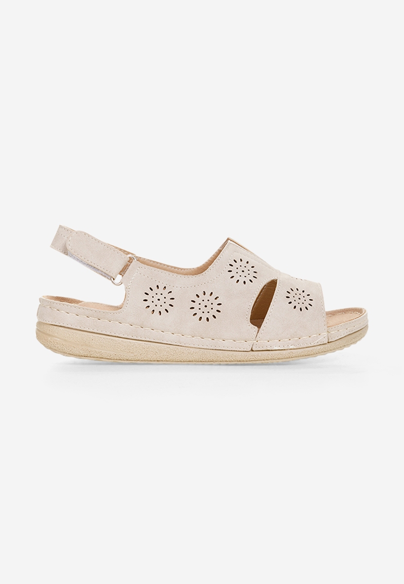 Sandali bassi Lisandra Beige