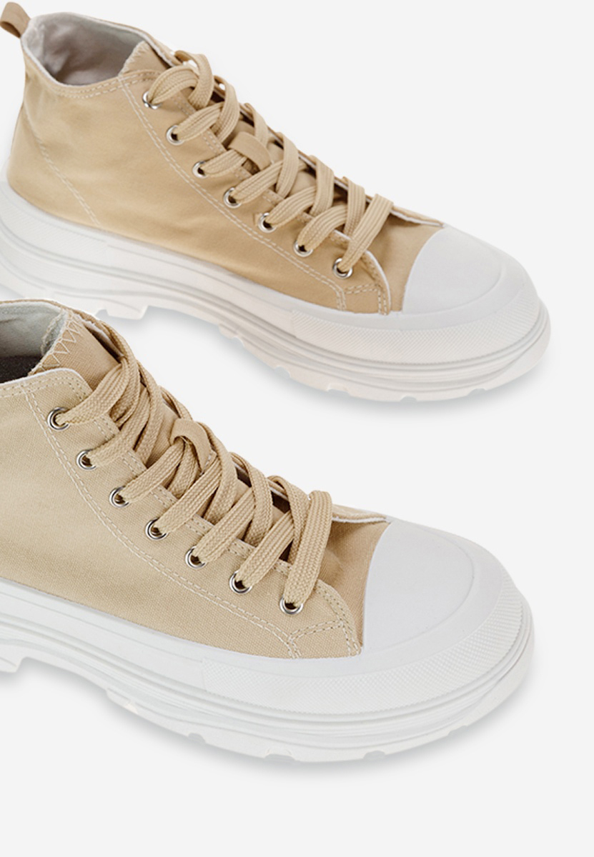Scarpe da ginnastica High-Top Lanez Kaki