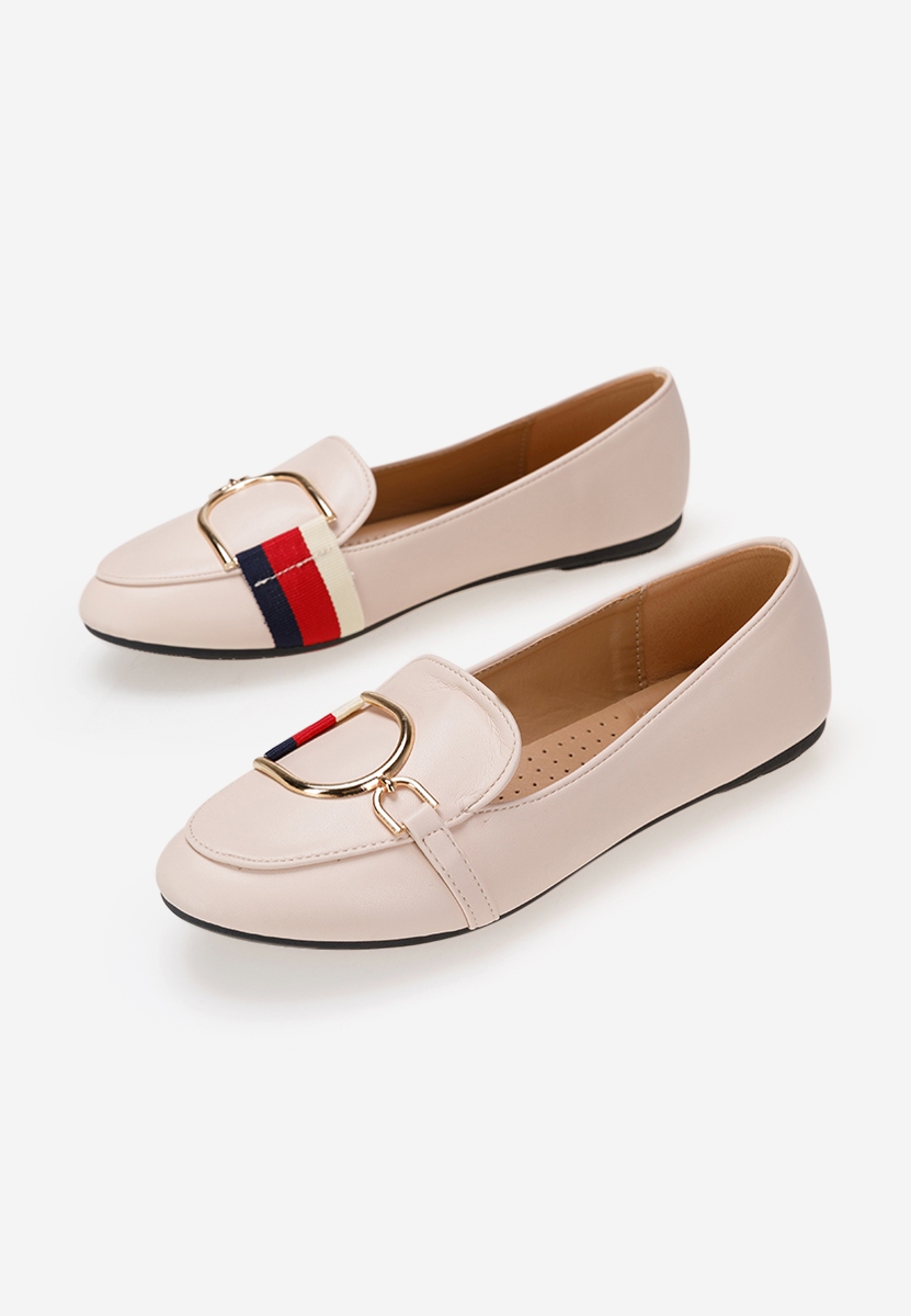 Mocassini da donna Nude Elvira