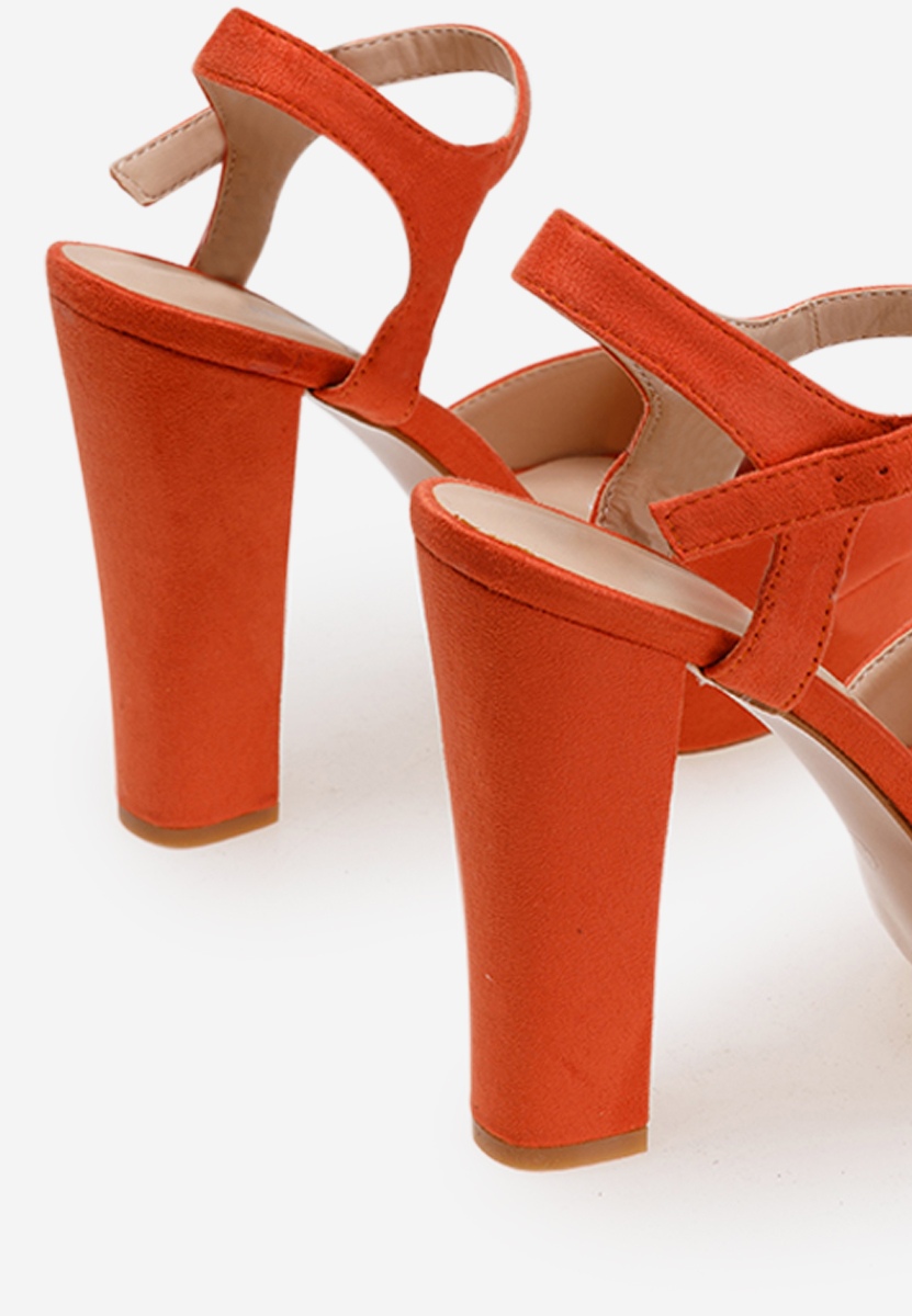 Sandali tacco alto Anadia Arancioni