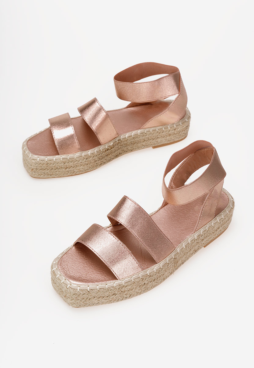 Sandali da donna Champagne Clarena