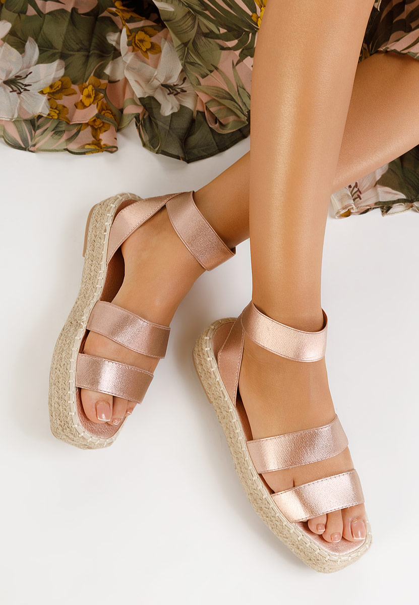 Sandali da donna Champagne Clarena