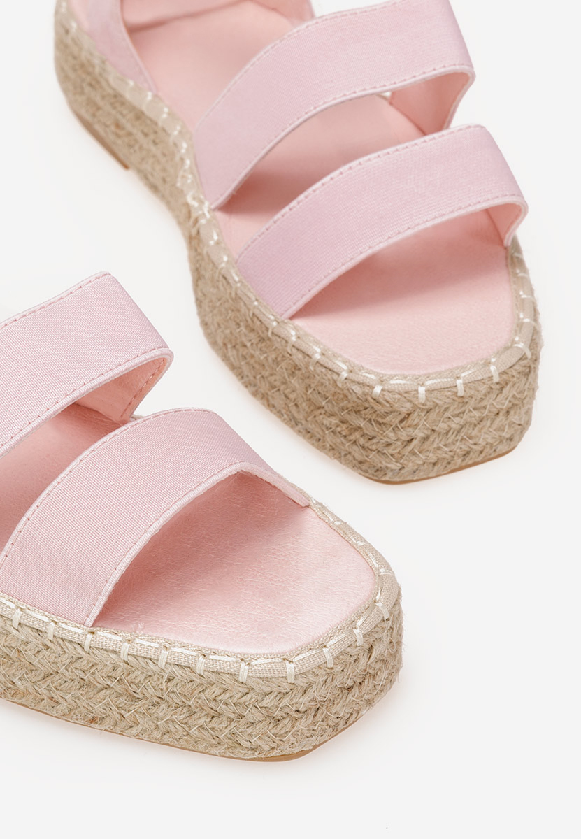 Espadrillas zeppa Rosa Clarena