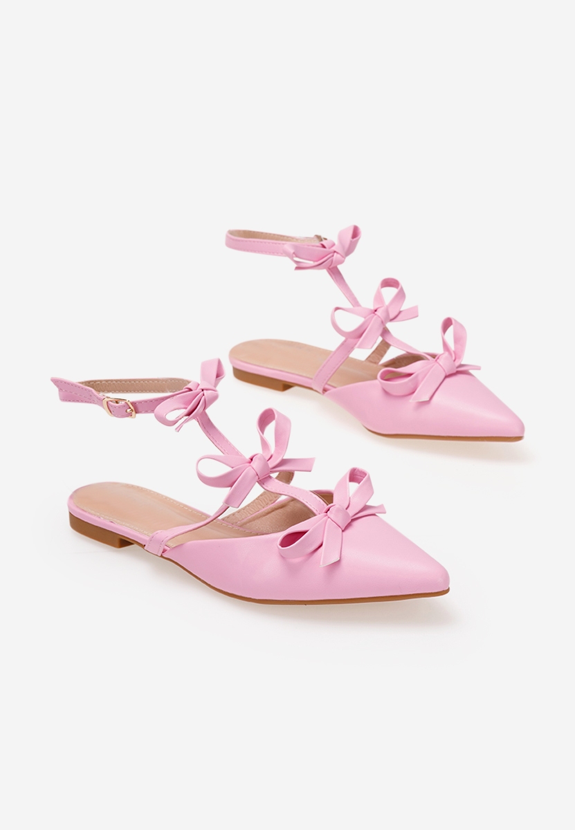 Ballerine con cinturino Ancisa Rosa