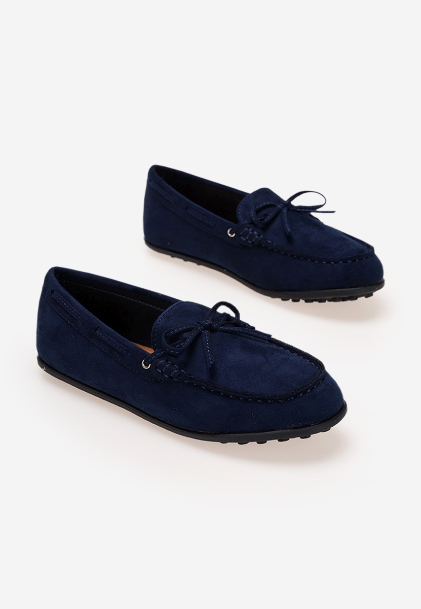 mocassini per bambino Boat blu marine