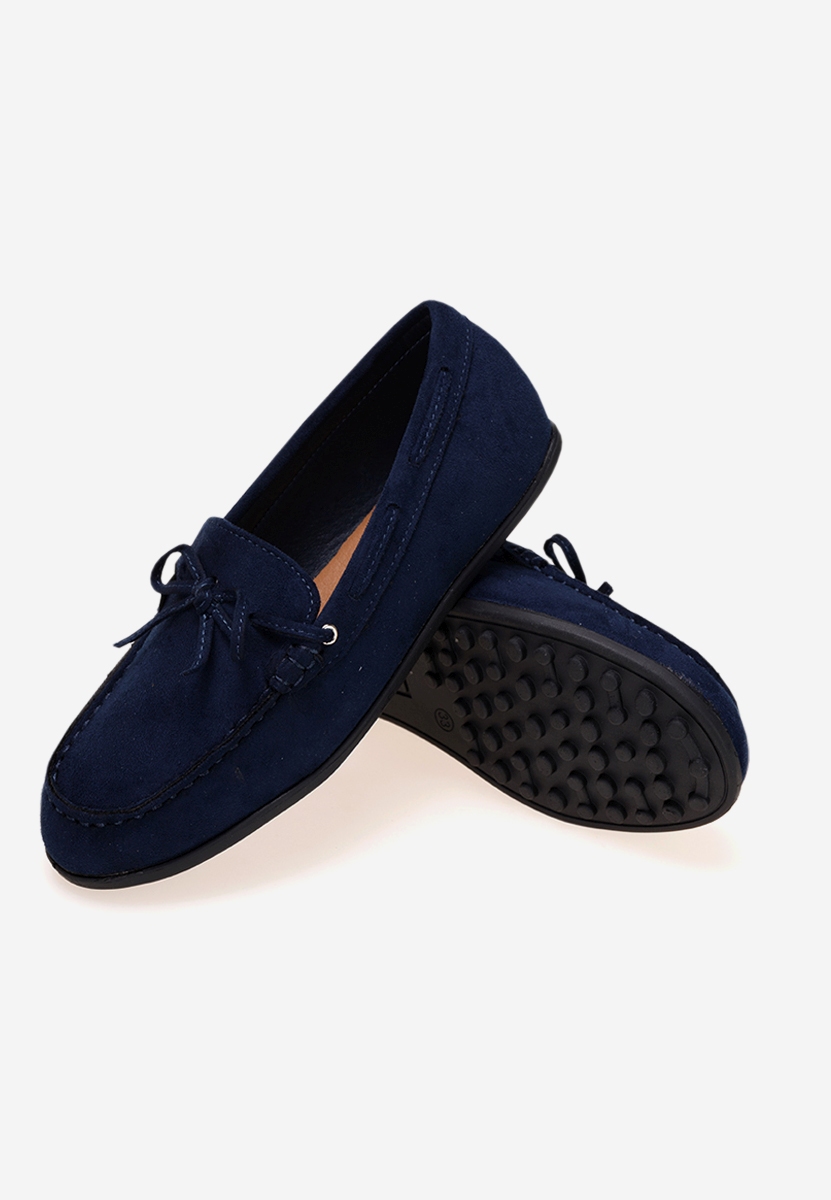 mocassini per bambino Boat blu marine