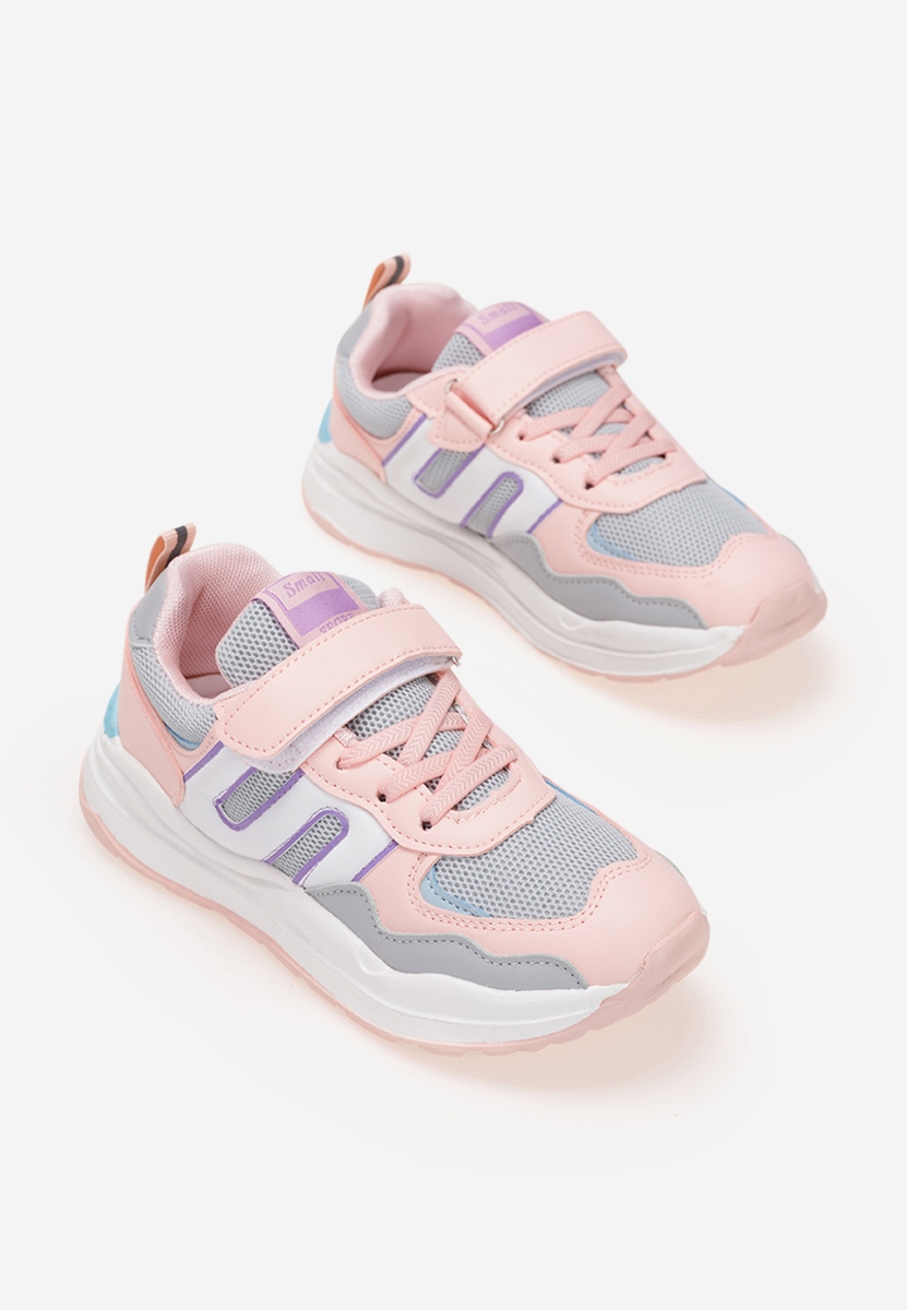 Scarpe sportive per bambina Wheels B Rosa