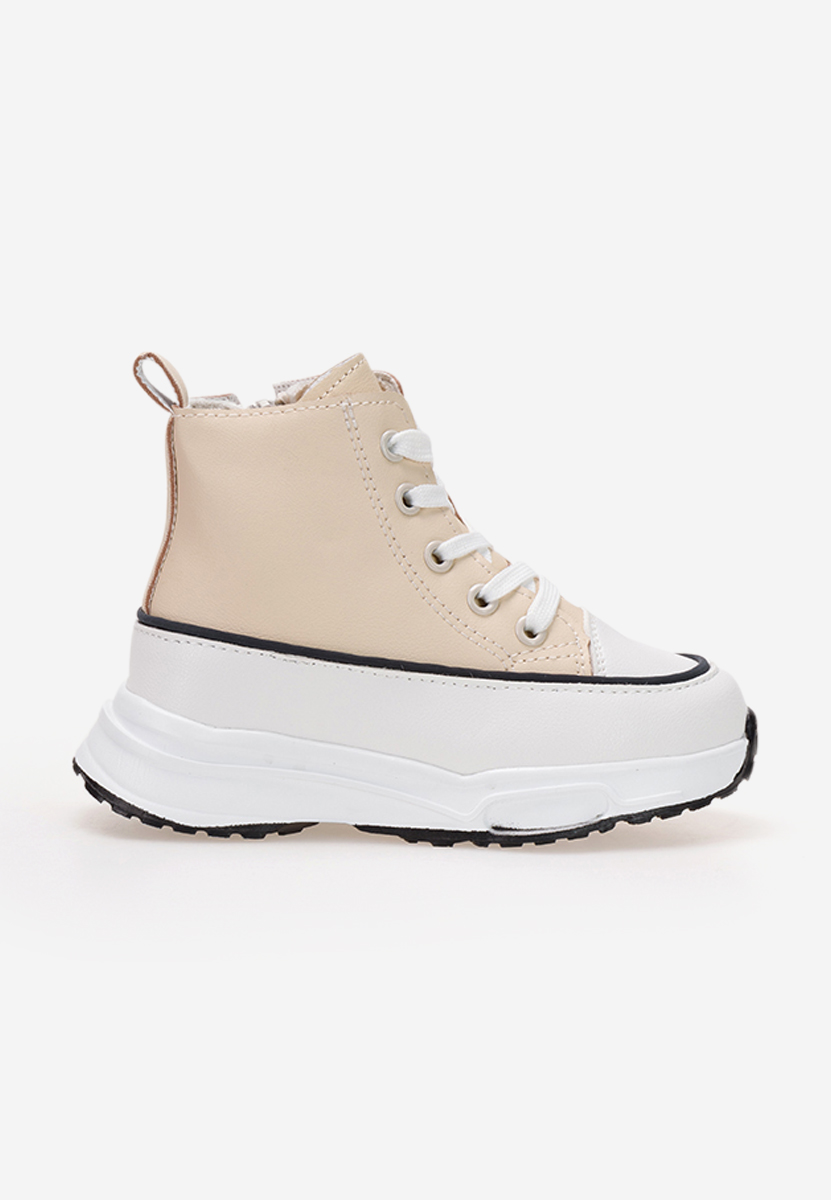 Scarpe sportive per bambina Clouds A beige
