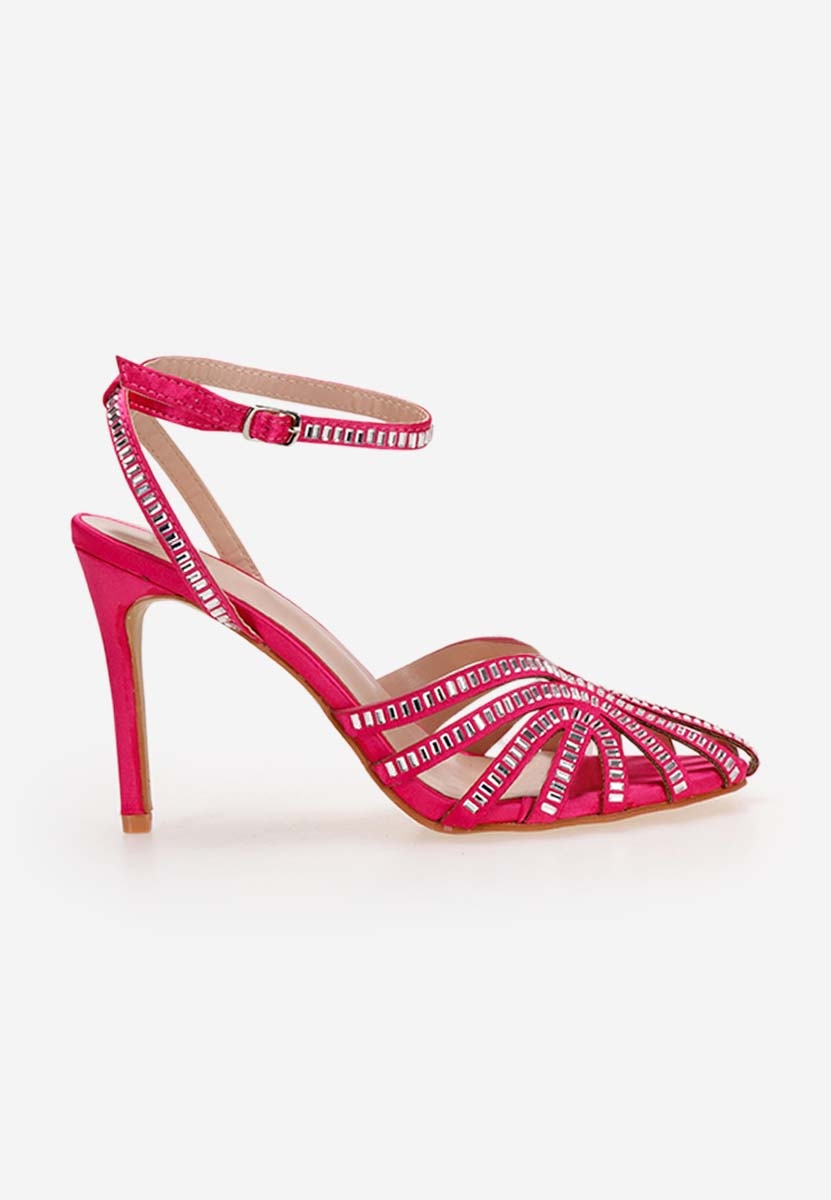 Sandali con tacco a spillo Lima Fucsia