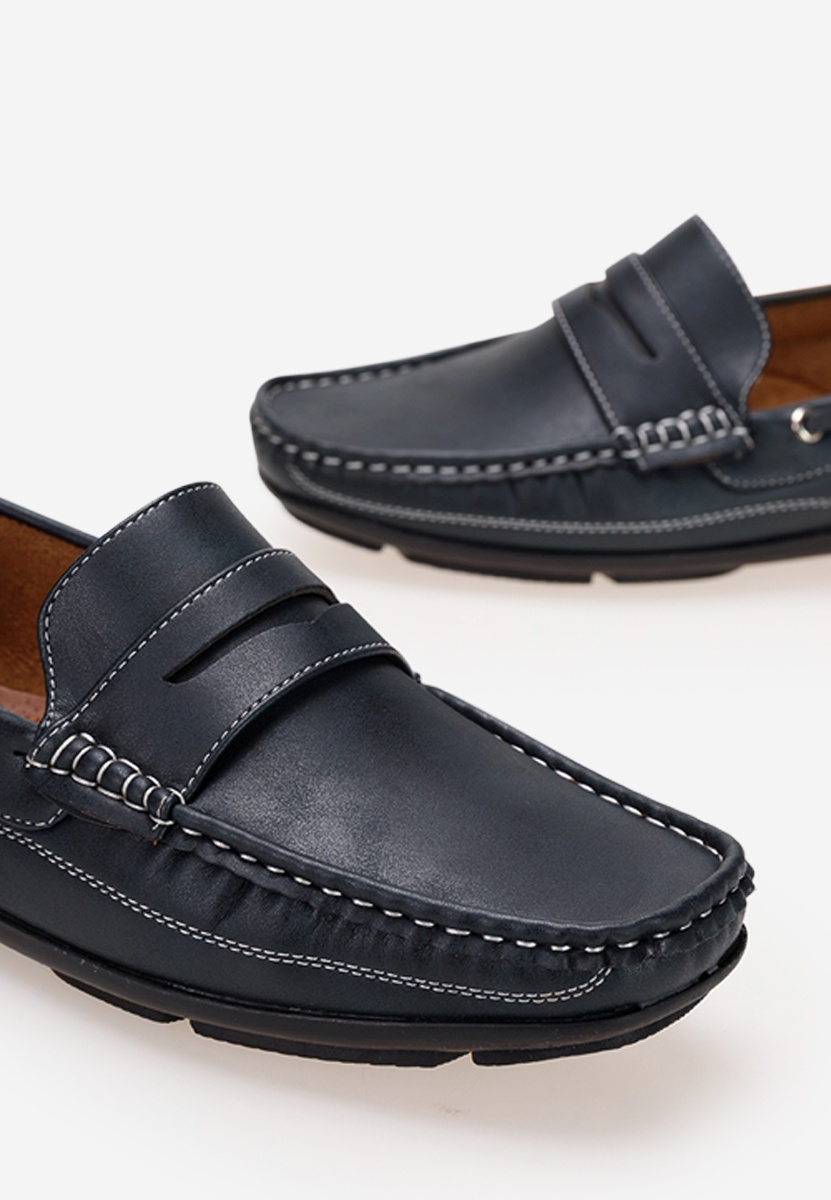Mocassini da uomo Blu Villari