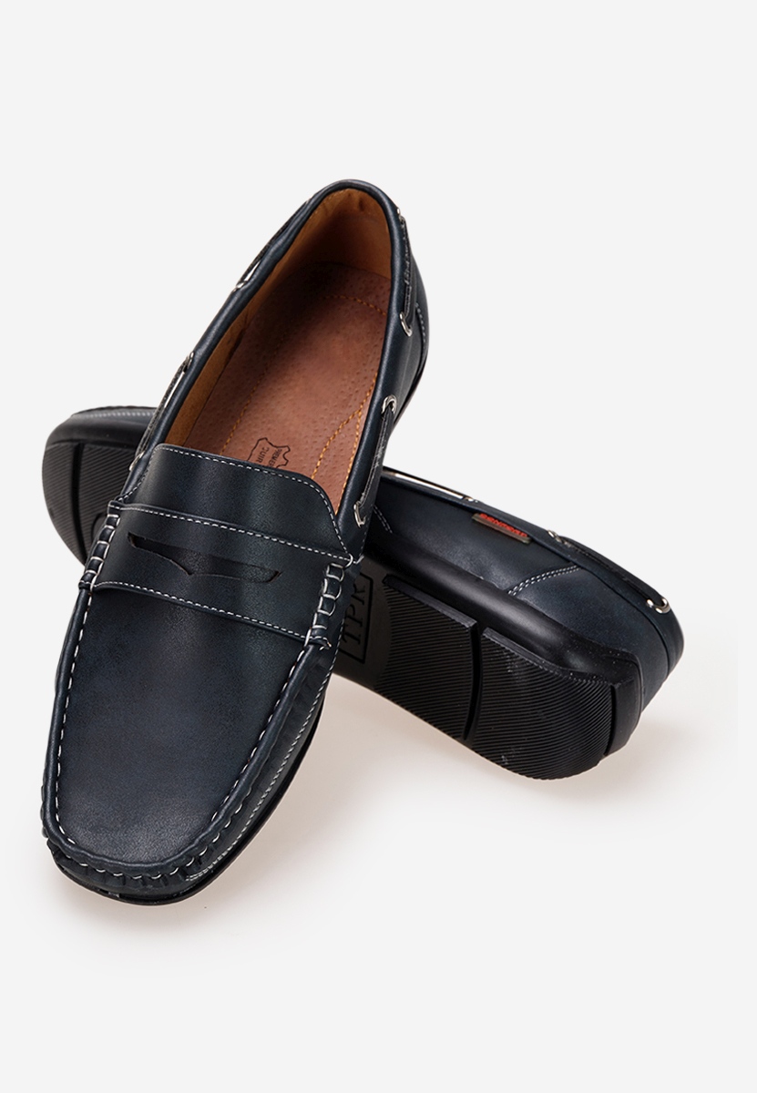 Mocassini da uomo Blu Villari