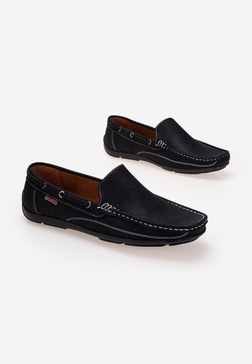 Mocassini da uomo Neri Helas