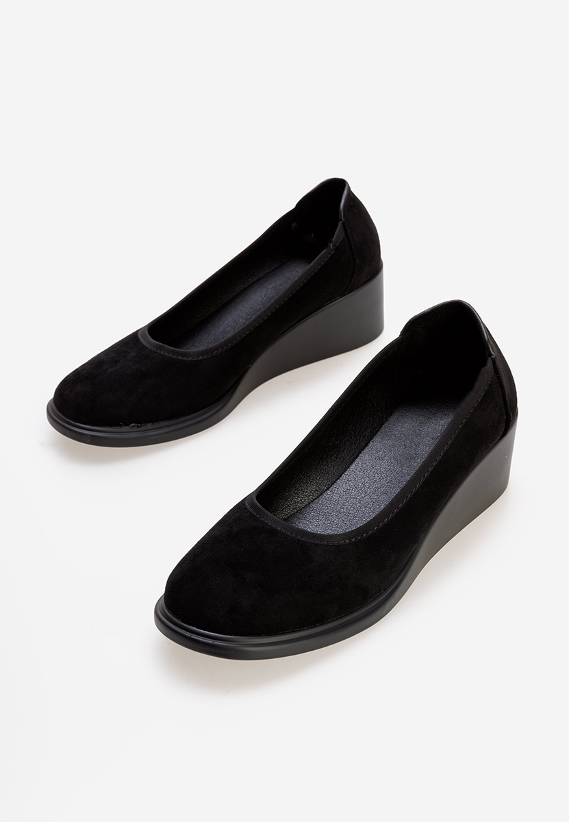 Scarpe con zeppa Coranda nero