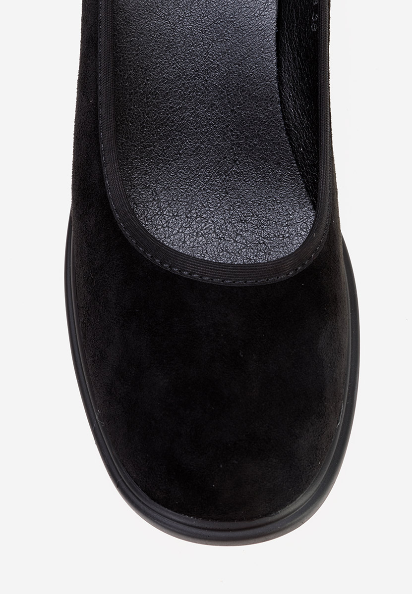 Scarpe con zeppa Coranda nero